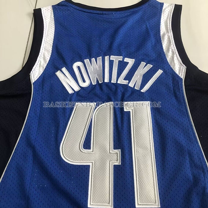 Maillot Dallas Mavericks Kyrie Irving NO 41 Hall Of Fame Mitchell & Ness 1998 Bleu